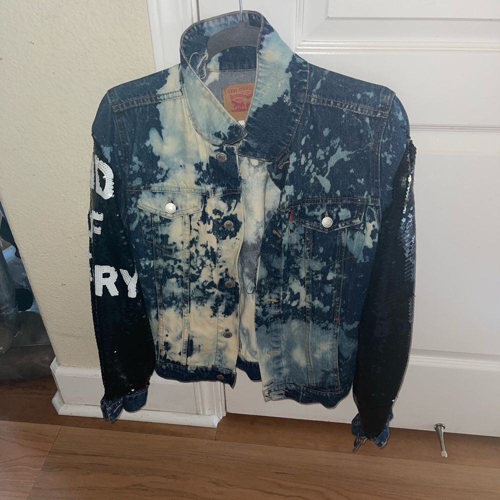 Upcycled Levi’s jean jacket